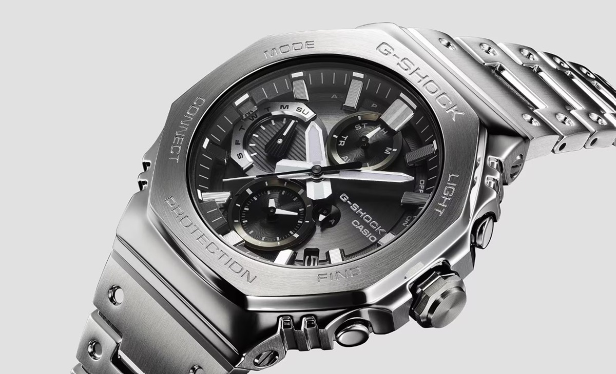 Представлены G-Shock GMC-B2100 – металлические часы с Bluetooth и Tough Solar