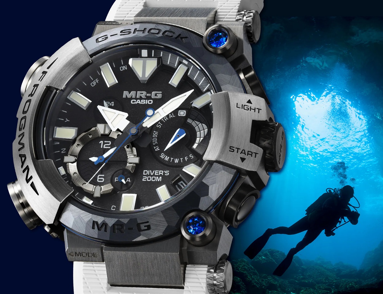 G-Shock MR-G Frogman MRG-BF1000EB-1A