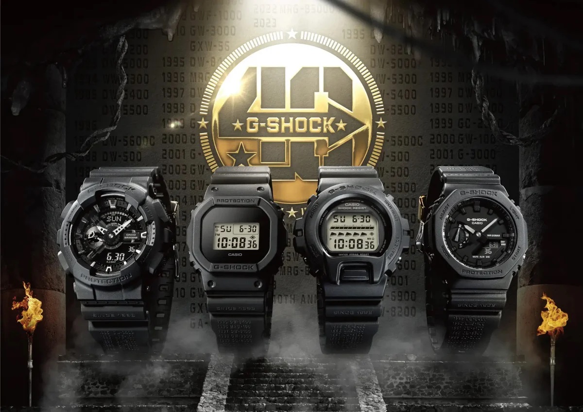 лимитированная серия G-Shock Remaster Black Series