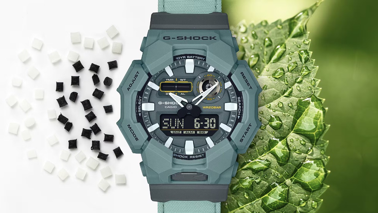 Casio представила G-Shock GD-010CE-5JF и GA-010CE-2AJF с ремешками Cordura re/cor
