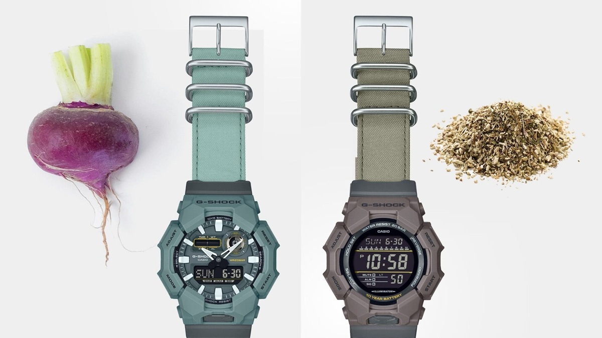 Casio представила G-Shock GD-010CE-5JF и GA-010CE-2AJF с ремешками Cordura re/cor