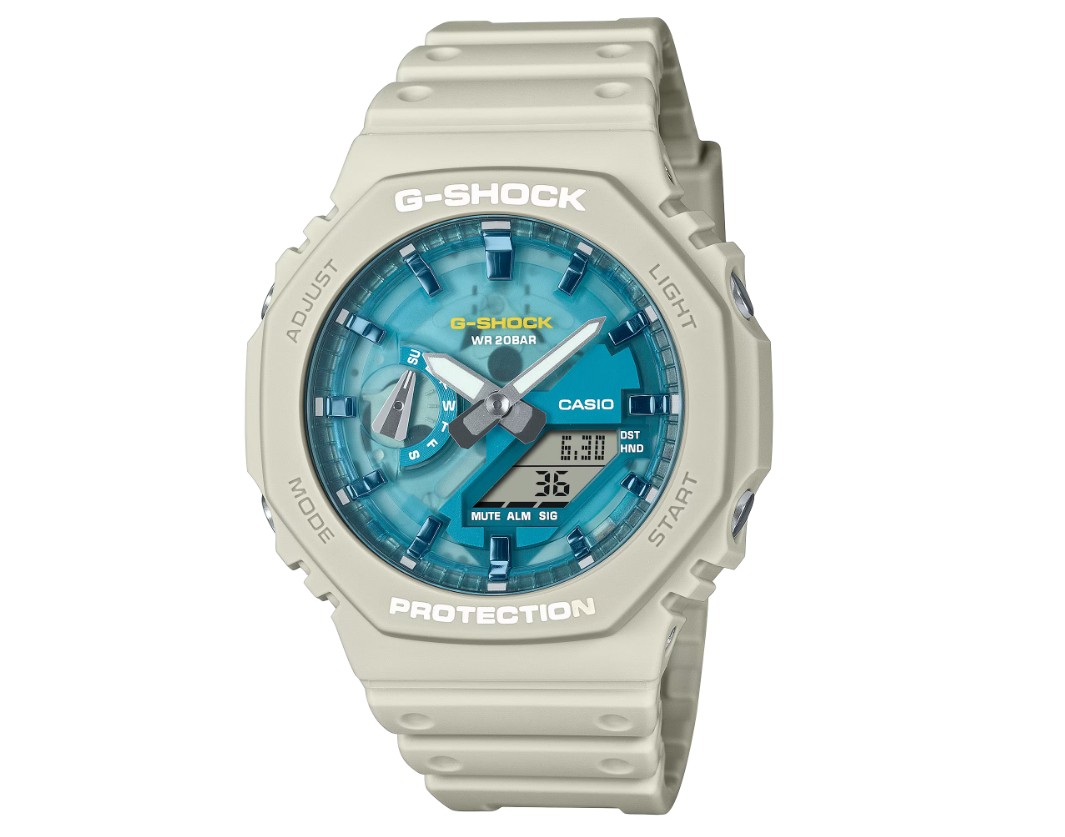 Casio G-Shock GA-2100AS: новая коллекция в 