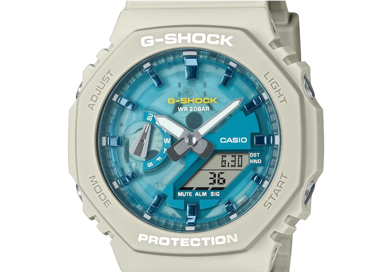 Casio G-Shock GA-2100AS: новая коллекция в 