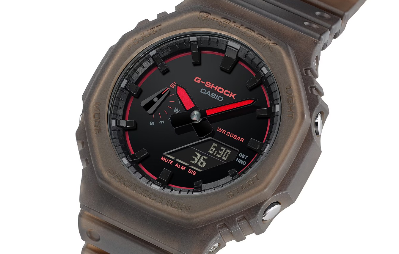 Casio представила часы серии G-SHOCK GA-2100K