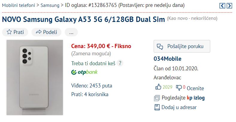 Samsung Galaxy A53 5G