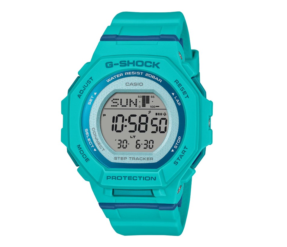Casio представила серию G-Shock GMD-B300SC с шагомером и Bluetooth