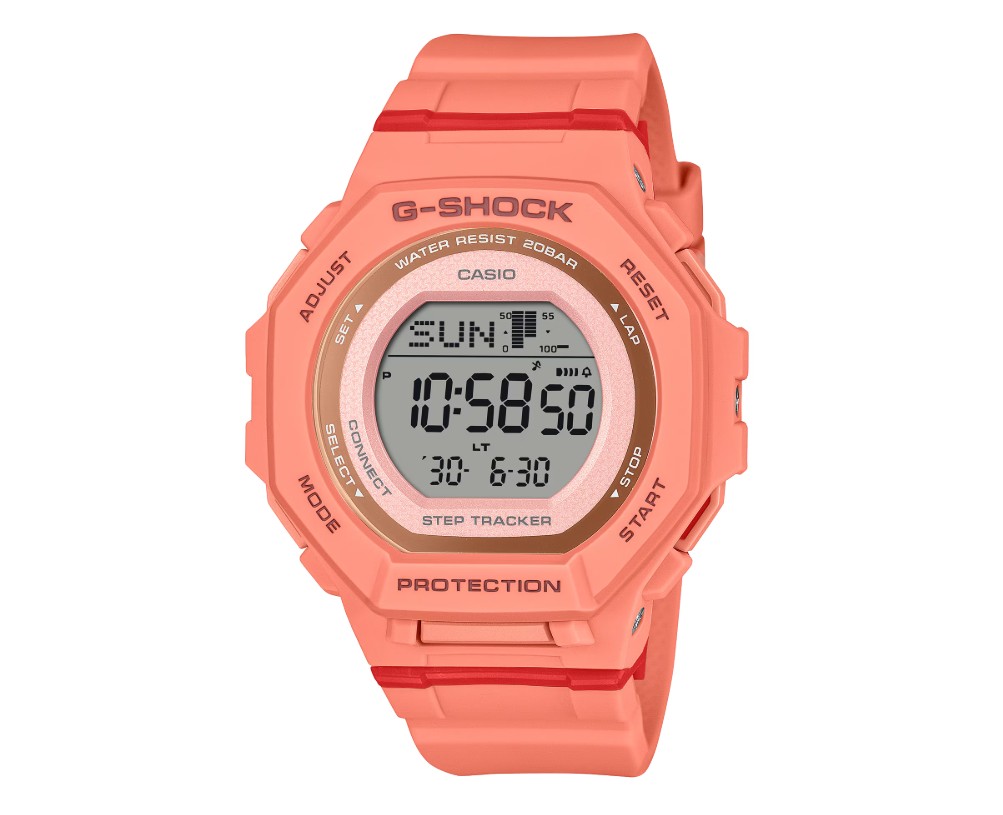 Casio представила серию G-Shock GMD-B300SC с шагомером и Bluetooth