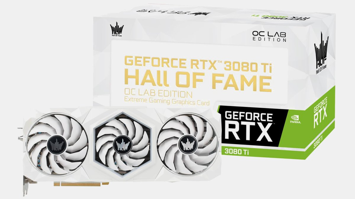 Galax GeForce RTX 3080 Ti Hall Of Fame OC Lab Edition