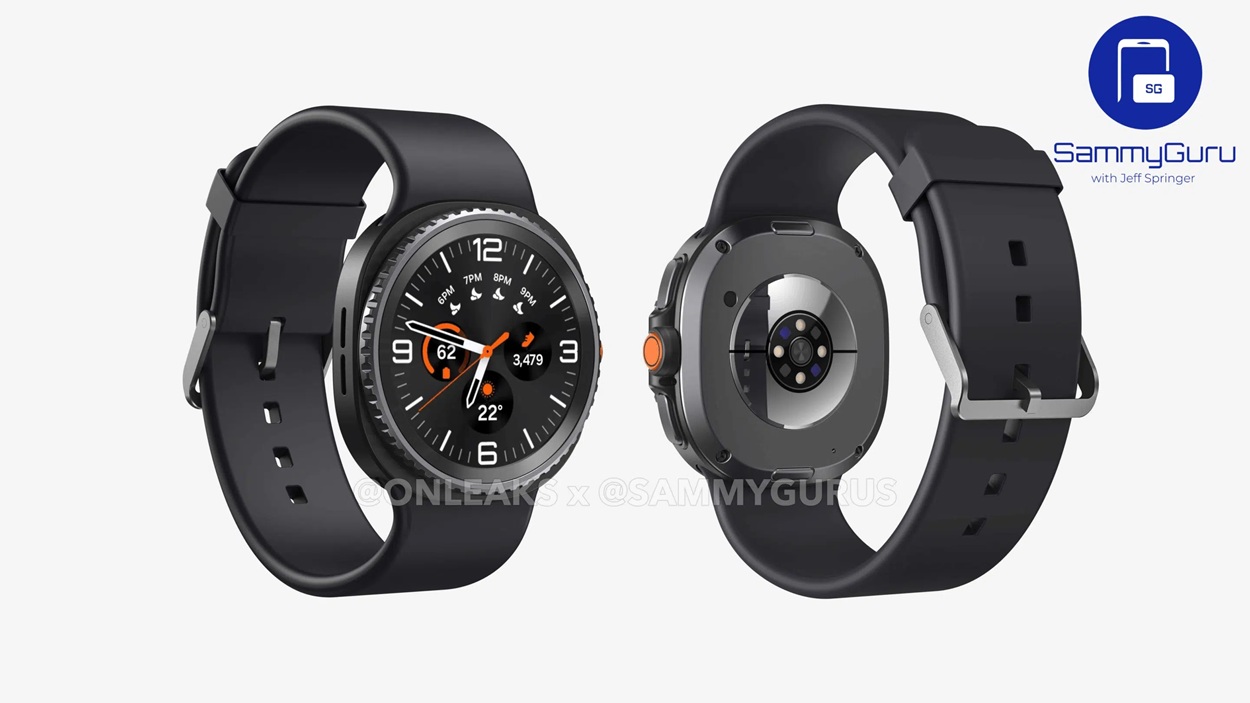 рендеры Galaxy Watch 8 Classic