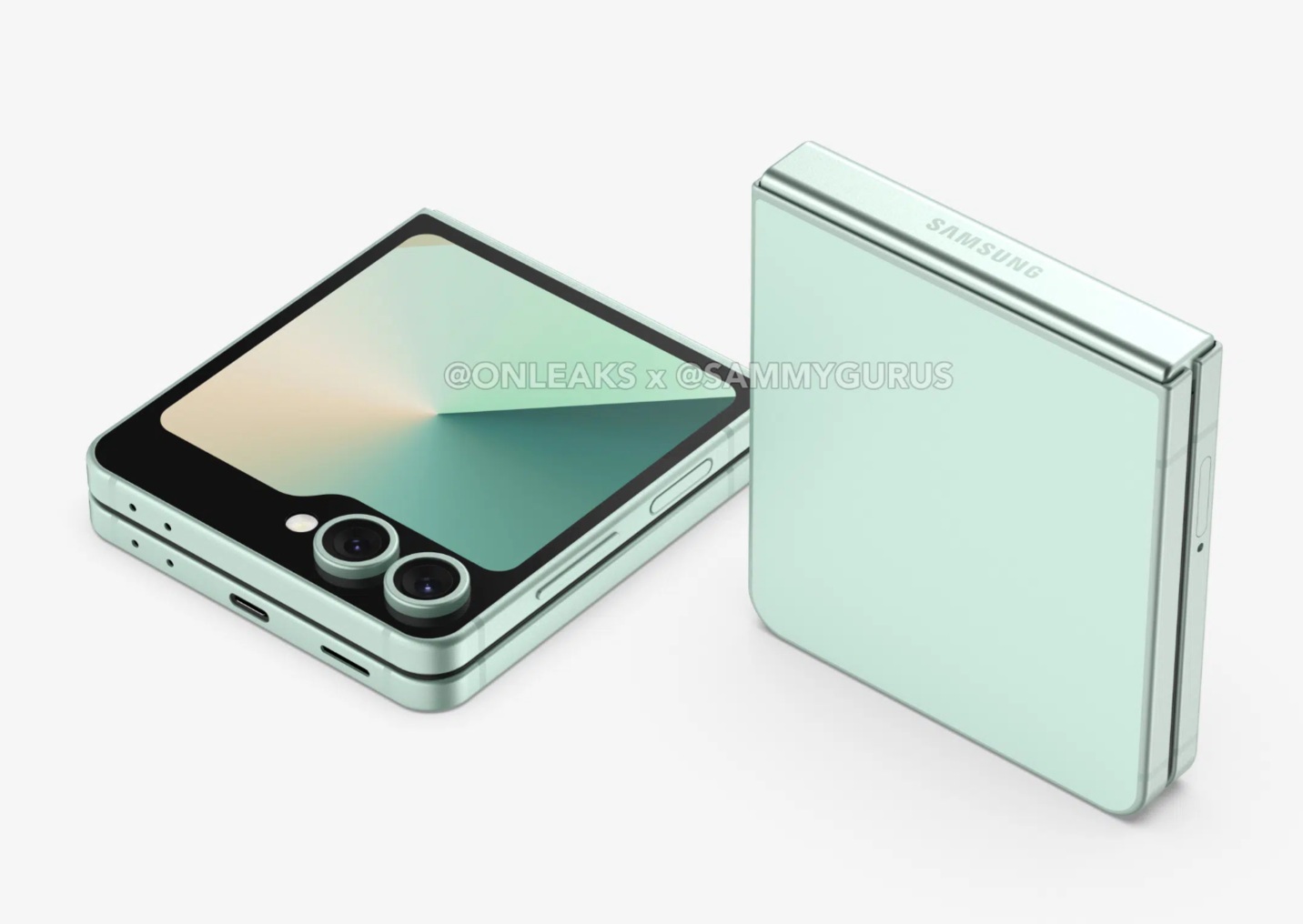 Samsung Galaxy Z Flip7 FE появился на первых рендерах