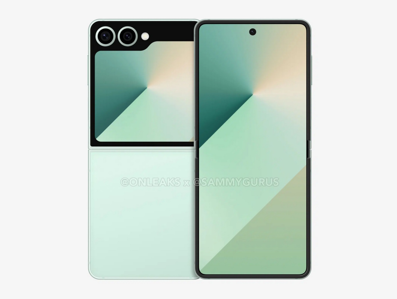 Samsung Galaxy Z Flip7 FE появился на первых рендерах