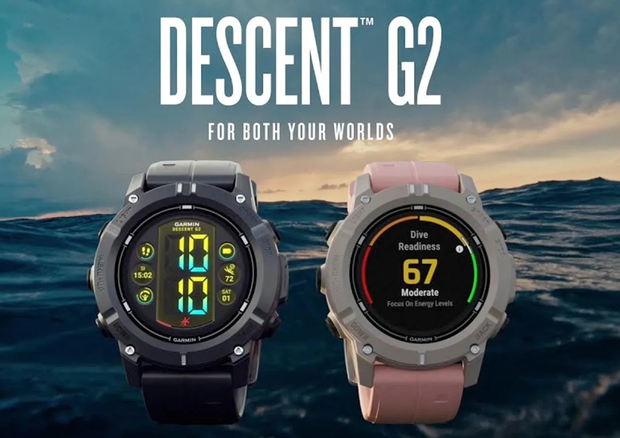Garmin представила часы для дайвинга Descent G2