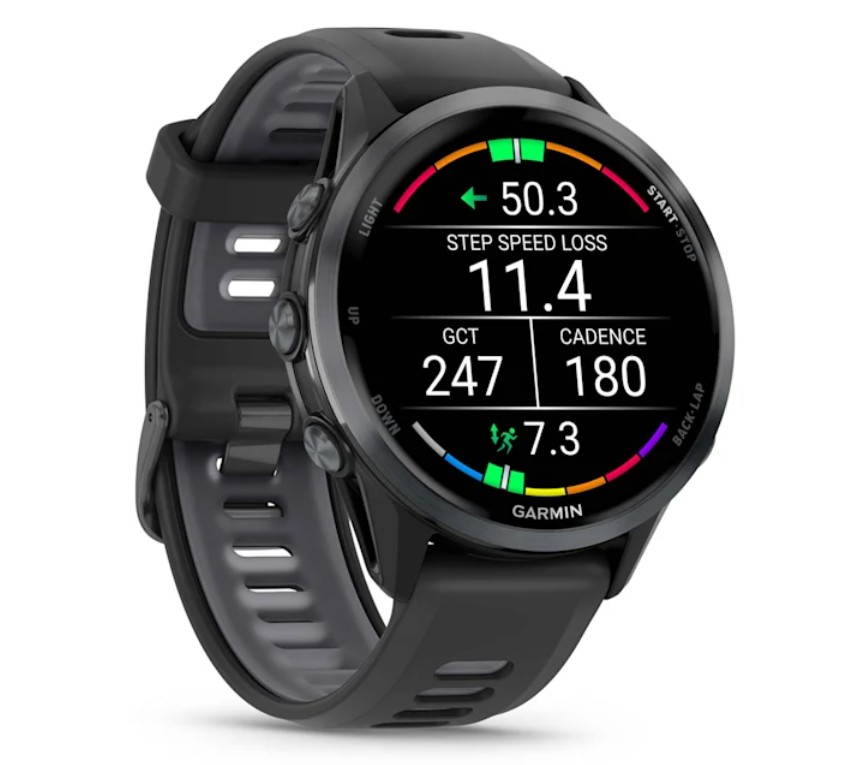 Изображение часов Garmin Forerunner 970 с AMOLED-дисплеем