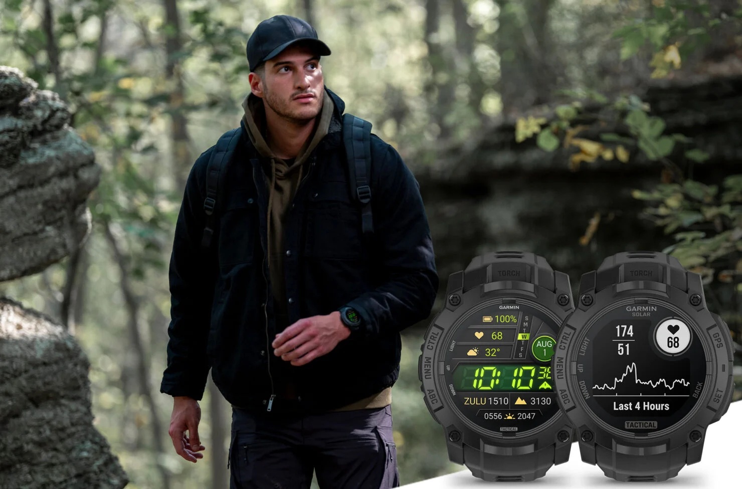 Garmin представила часы Instinct 3 Tactical Edition