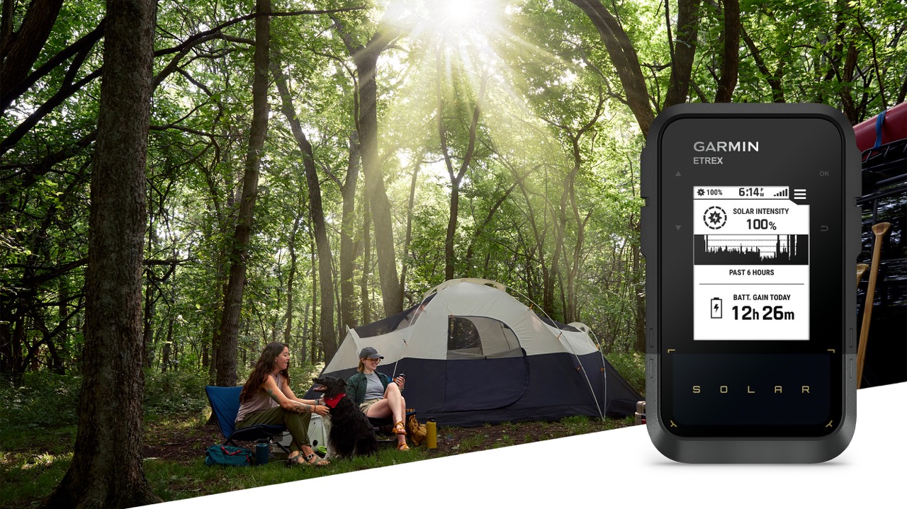 портативный навигатор Garmin eTrex Solar