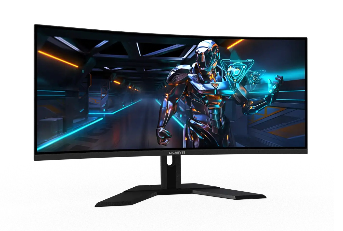 Представлен игровой монитор Gigabyte G34WQCP с изогнутым дисплеем