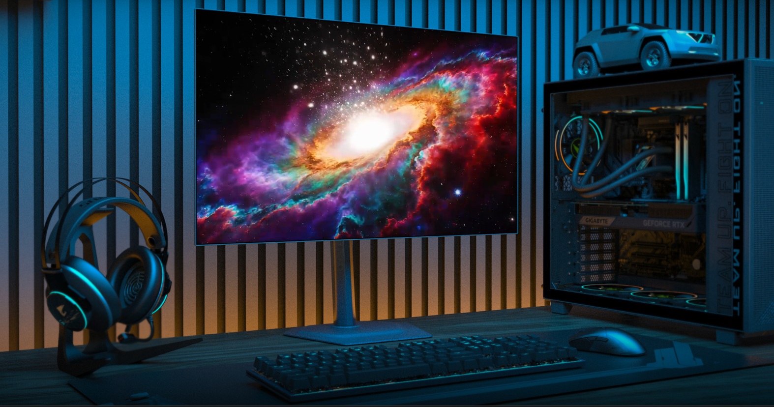 Представлен игровой WOLED-монитор Gigabyte GO27Q24G