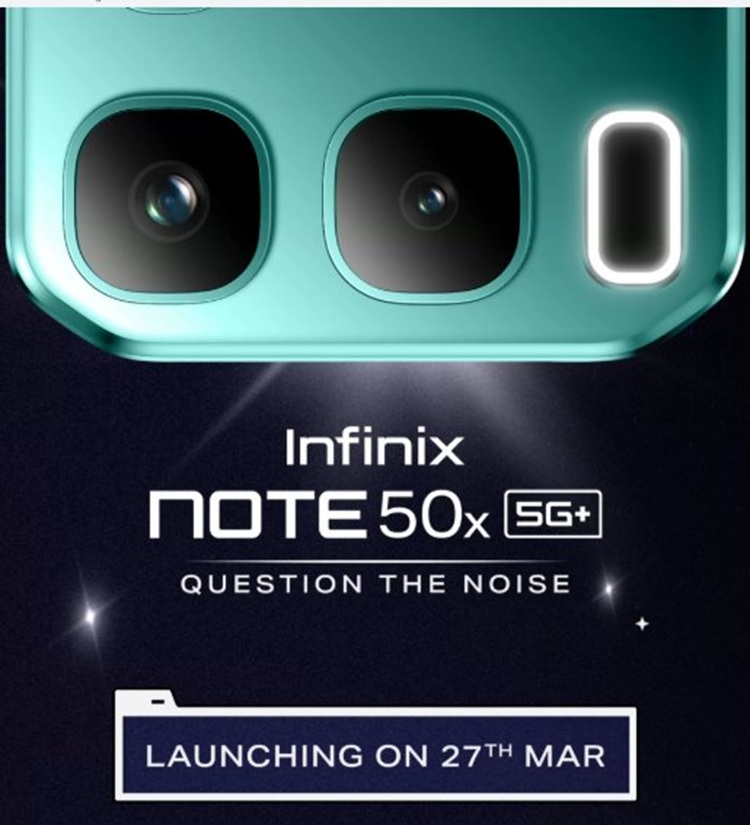 Смартфон Infinix Note 50x 5G выйдет в конце марта