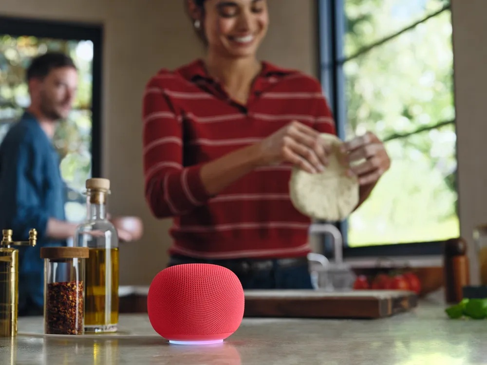 Google Home Speaker с Gemini