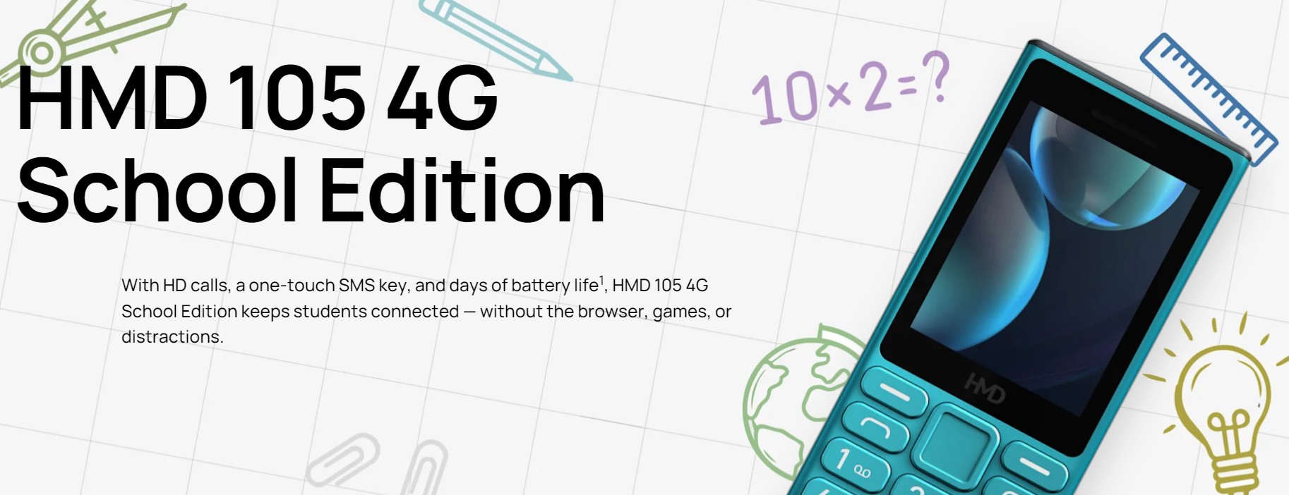 HMD 105 4G School Edition