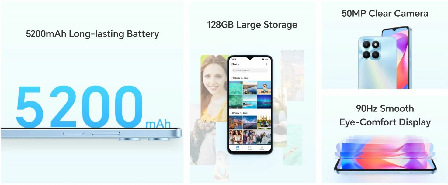 смартфон Honor X6a