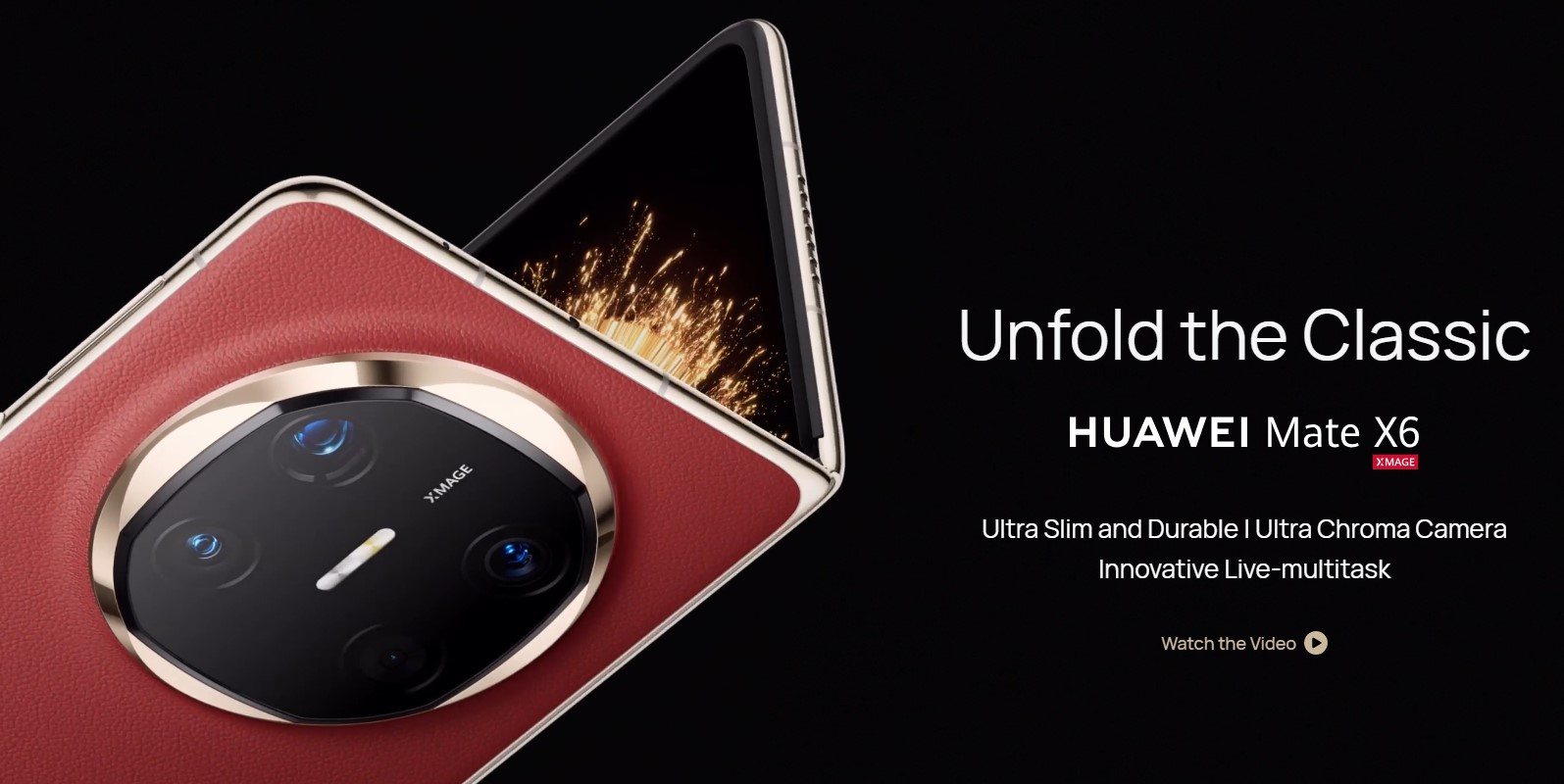 Huawei Mate X6 представлен на глобальном рынке