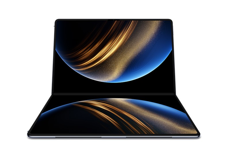 Huawei MateBook Fold ULTIMATE DESIGN в разложенном виде с 18-дюймовым экраном
