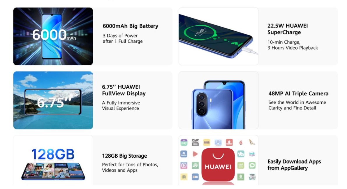 Huawei Nova Y70 Plus