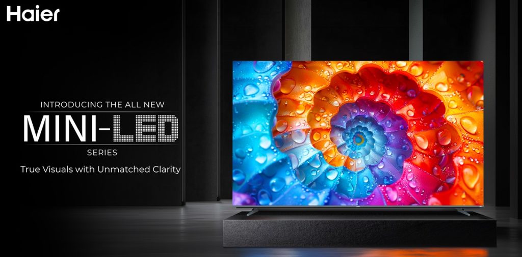 Haier представила телевизоры M80F Series Mini LED 4K TV