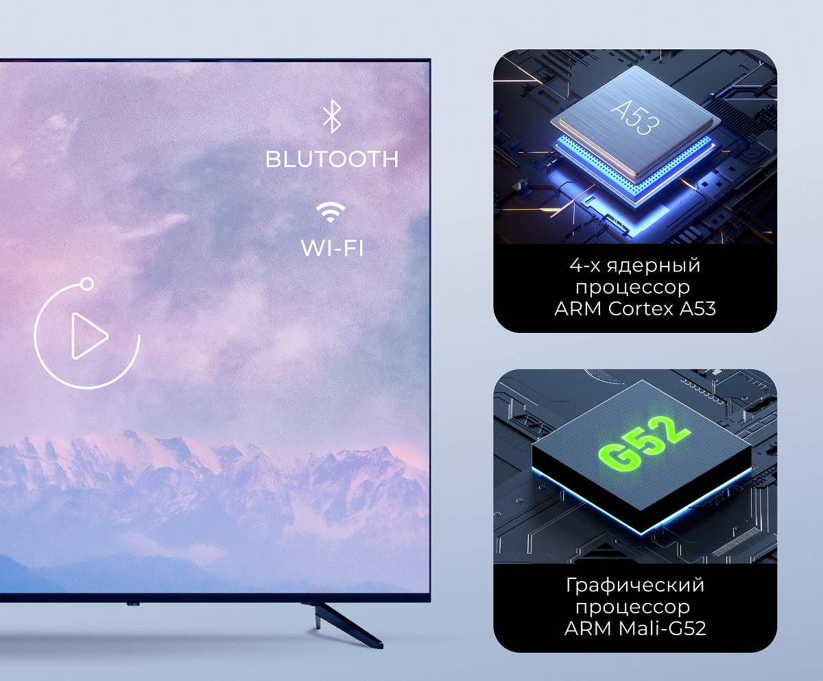 телевизор Hiper QLED Smart TV