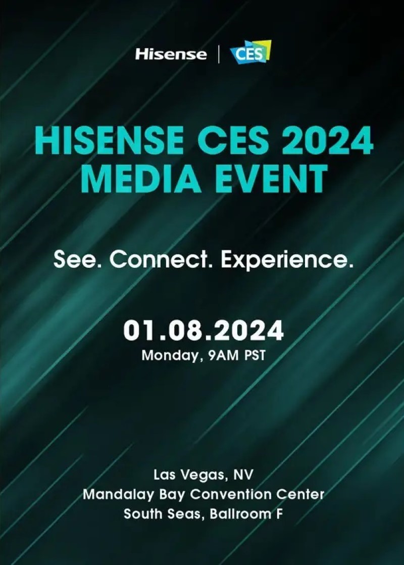 Hisense представит новые телевизоры на выставке CES 2024