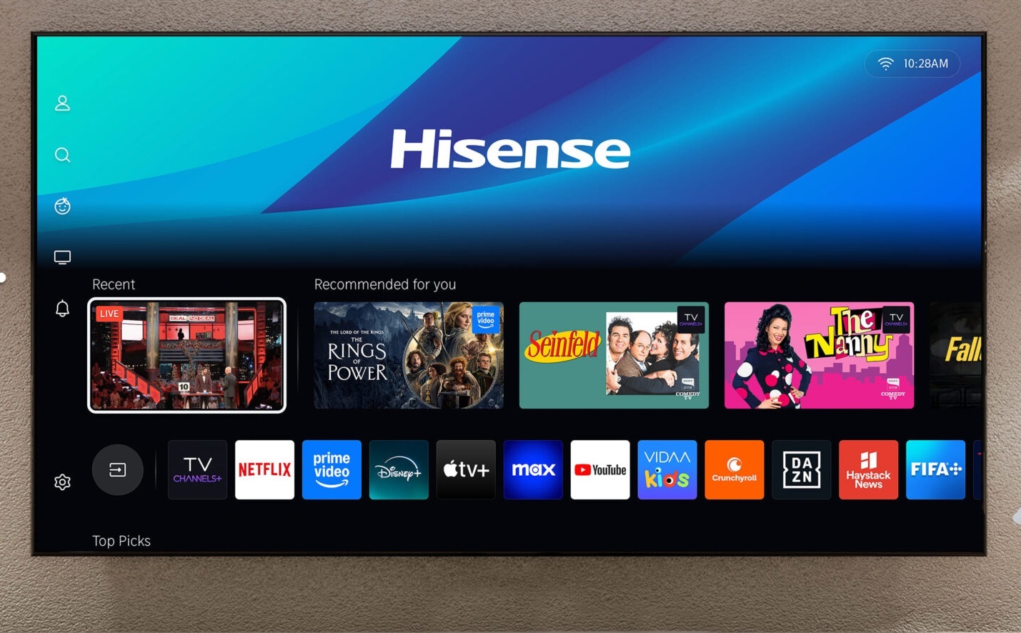 Hisense представила серию телевизоров U7Q Pro на европейском рынке