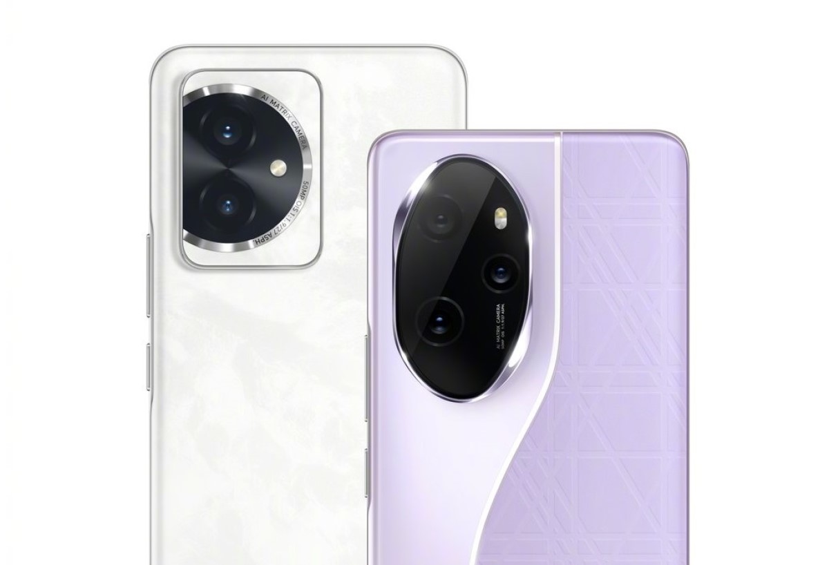 Honor 100 и Honor 100 Pro пресс-рендеры