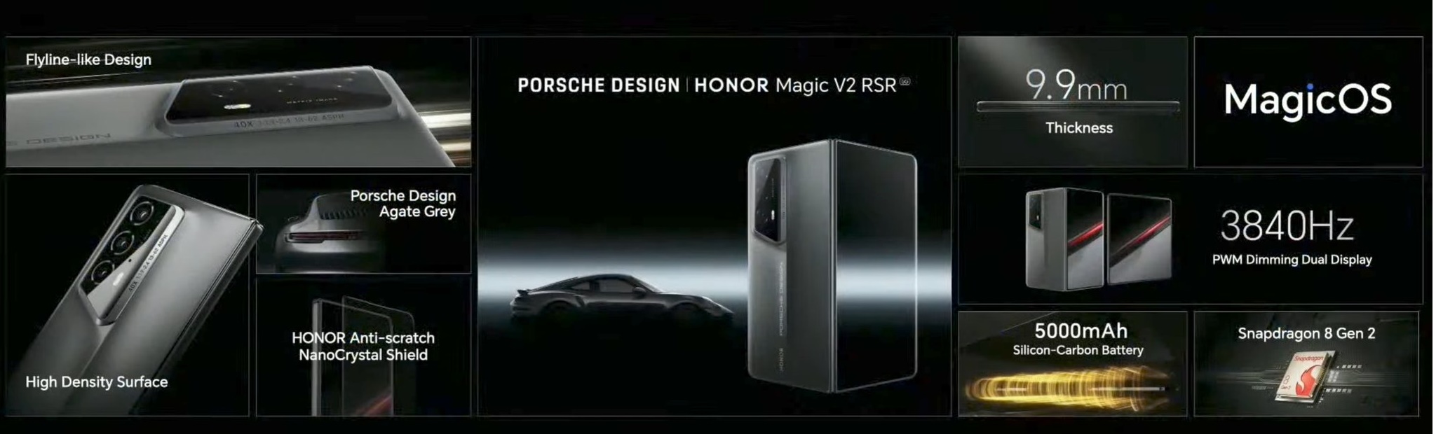 смартфон Honor Magic V2 RSR Porsche Design