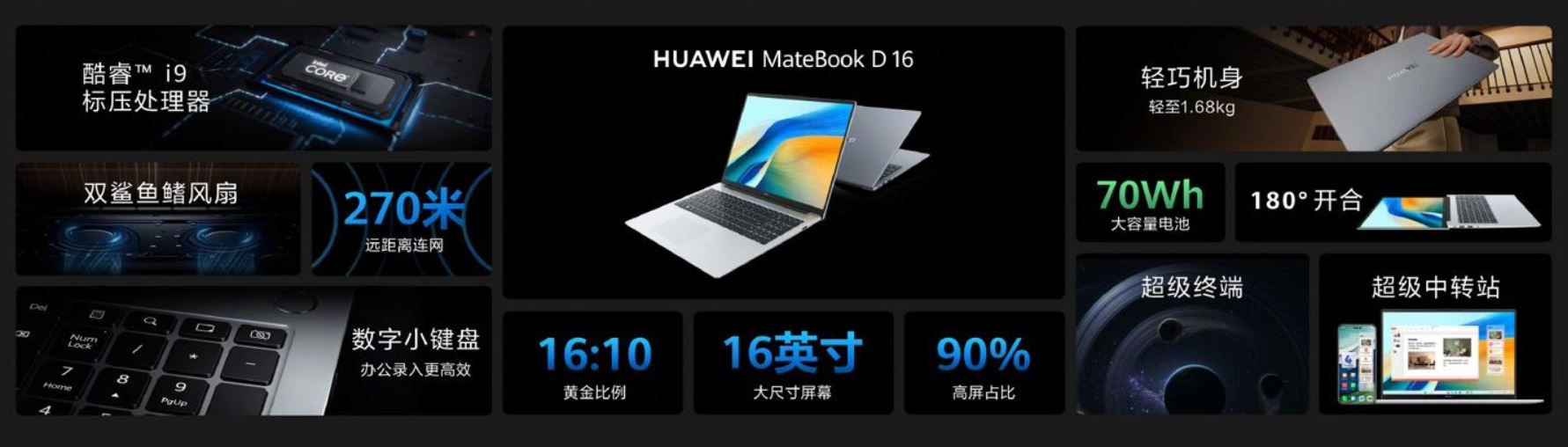 ноутбук Huawei MateBook D 16