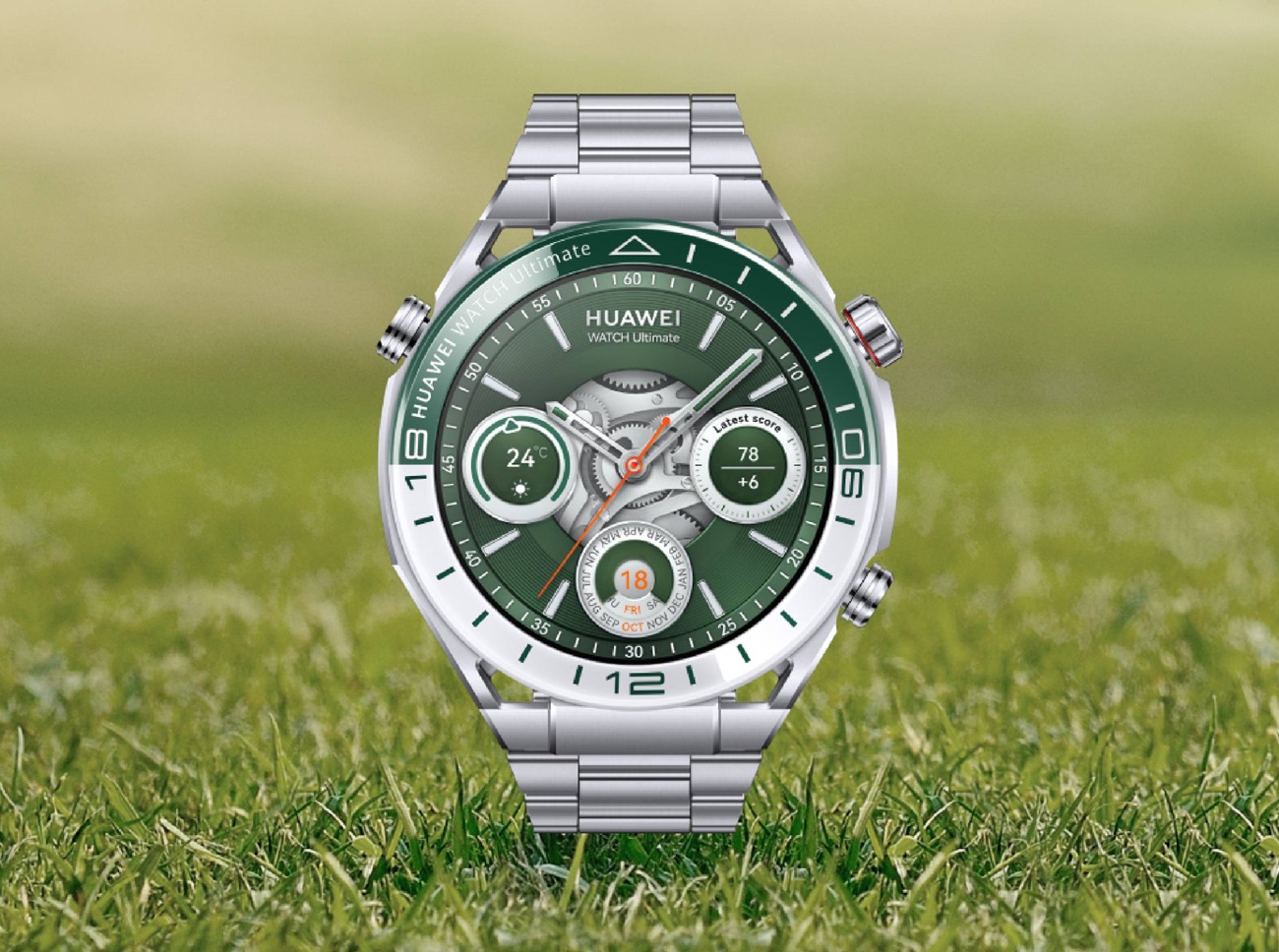 Представлены часы Huawei Watch Ultimate Green Edition