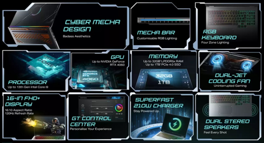 игровой ноутбук Infinix GT Book