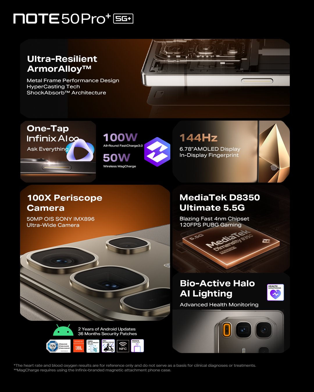 Infinix Note 50 Pro+ 5G