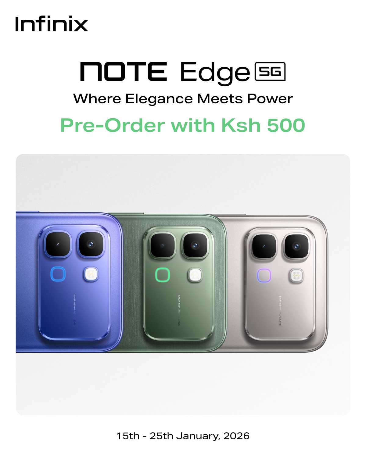 Infinix NOTE Edge 5G