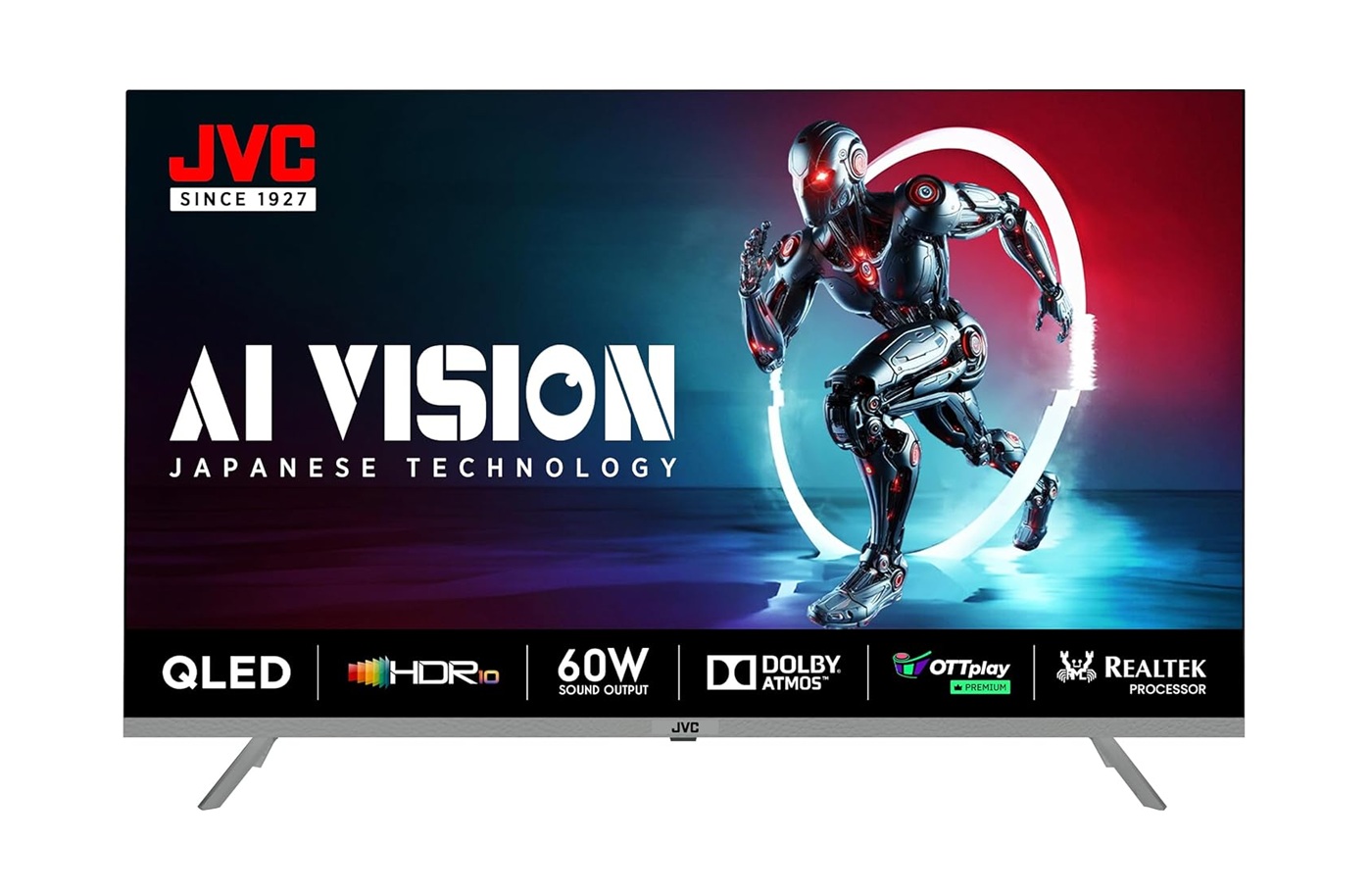 Представлены телевизоры серии JVC AI Vision QLED TV с Google TV