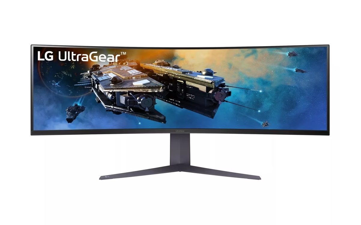 изогнутый монитор LG UltraGear 45GR65DC