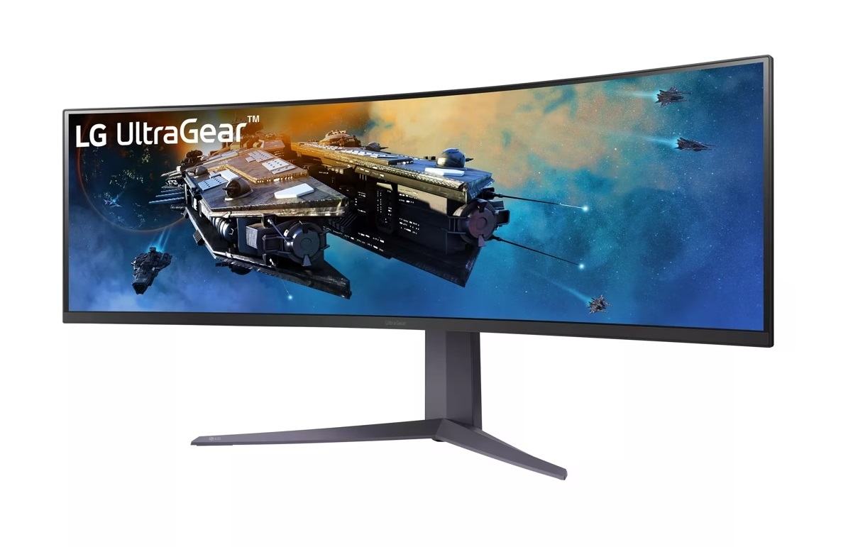 изогнутый монитор LG UltraGear 45GR65DC