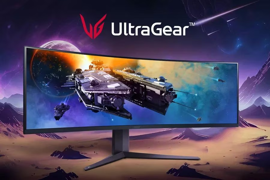 изогнутый монитор LG UltraGear 45GR75DC