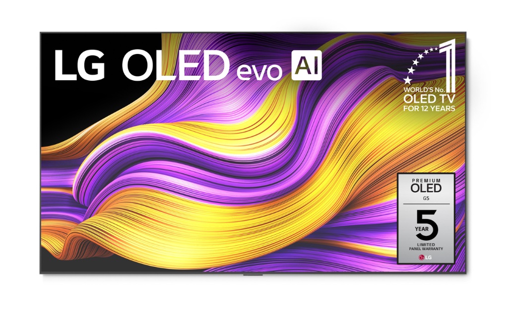 LG выпускает новые телевизоры OLED evo G5 и OLED evo C5
