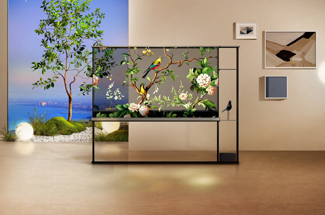 беспроводной прозрачный телевизор LG SIGNATURE OLED T