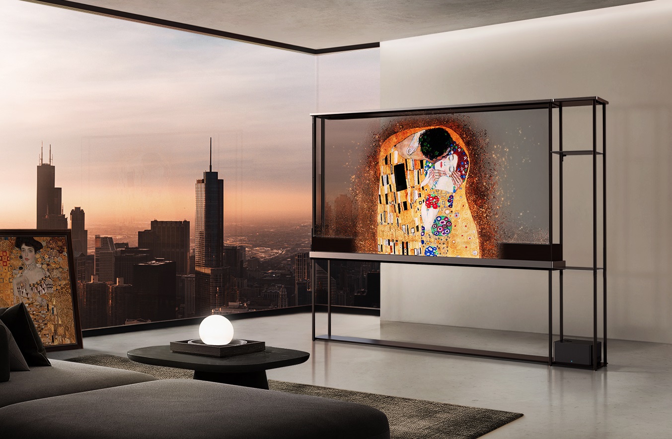 Представлен прозрачный телевизор LG SIGNATURE OLED T