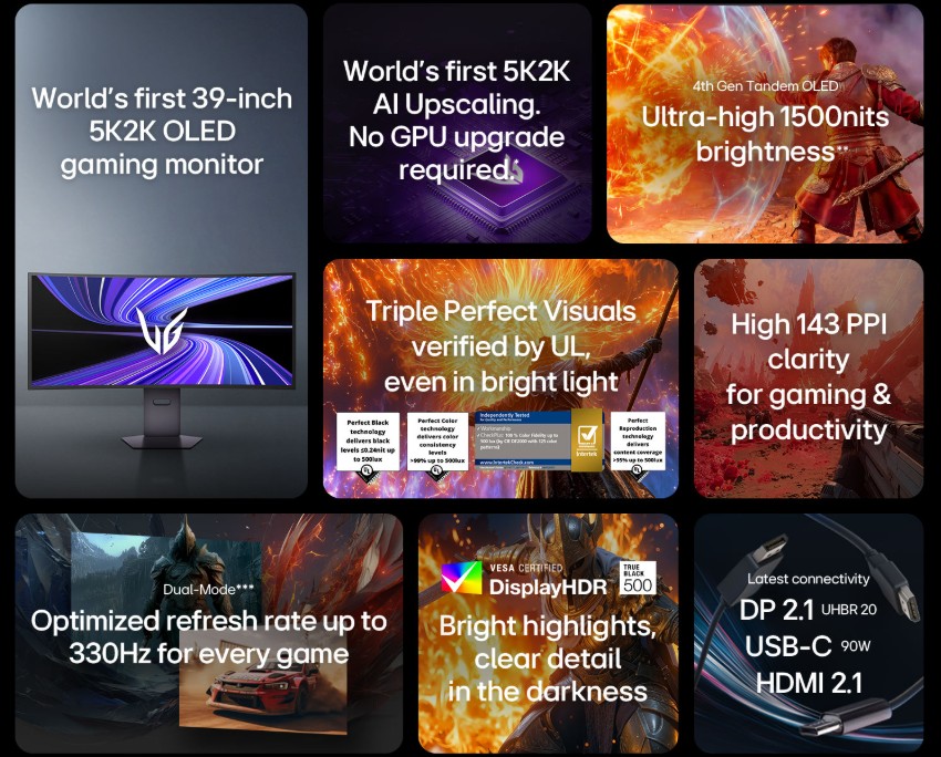 LG UltraGear evo GX9 (39GX950B-B)