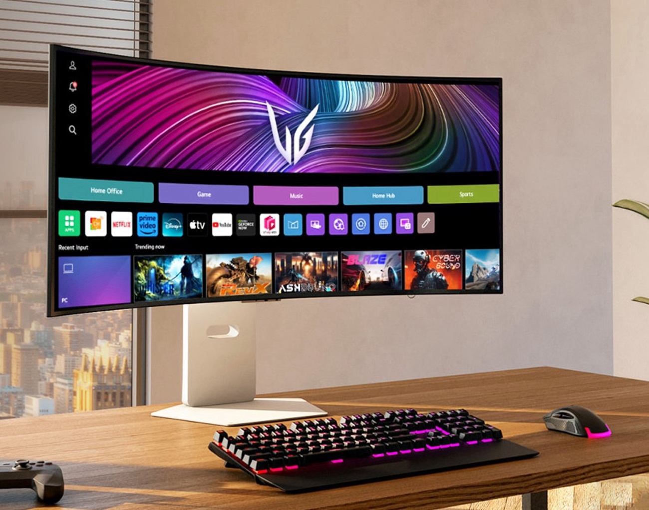 LG представила монитор UltraGear OLED 34GX90SA с 240 Гц OLED-дисплеем и webOS 