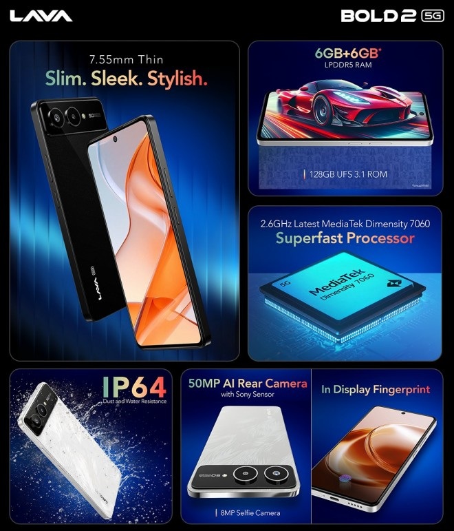 Lava Bold 2 5G