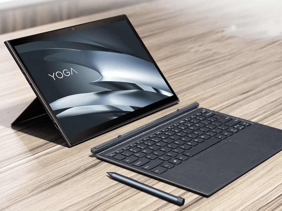 Lenovo представила производительный планшет YOGA Duet 2021